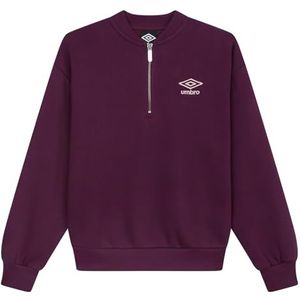 Umbro Core Womens Half Zip Sweatshirt