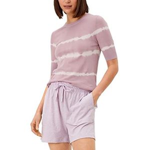 s.Oliver Damestrui met korte mouwen, Lila tie dy, 34