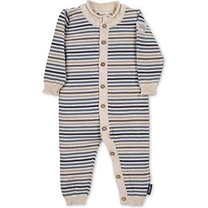 Sterntaler Gebreide romper, eendelig, GOTS ezel Emmi pyjama voor kinderen en baby's, grijsblauw, normaal voor jongens, grijsblauw, Normal