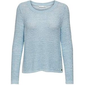 ONLY Dames Onlgeena Xo L/S KNT Noos pullover, blauw (Cashmere Blue), XXS