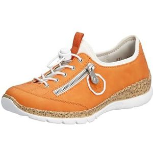 Rieker Dames N4263 Slipper, oranje, 36 EU, oranje, 36 EU