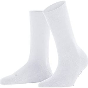 FALKE Dames Sokken Sensitive New York W SO Lyocell Met comfort tailleband 1 Paar, Wit (White 2000) nieuw - milieuvriendelijk, 39-42