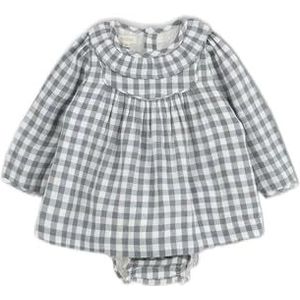 Gocco Bedrukte jurk voor baby's, groen, standaard, Groenachtig, 12-18 Maanden