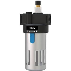 Güde Perslucht nevelolie 1/4 (aansluitschroefdraad IG 1/4"", max. werkdruk 10 bar, voor montage op compressoren/persluchtleidingen, regelbare hoeveelheid olie)