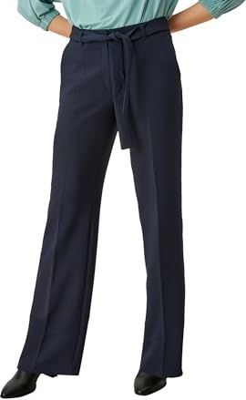 s.Oliver BLACK LABEL Women's 150.11.899.18.180.2102765 Pants, Dark Navy, 32
