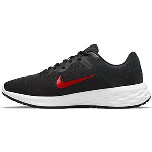 NIKENIKE REVOLUTION 6 NNherenHardloopschoenCorsa,Zwart Univ Rood Antraciet,40 EU