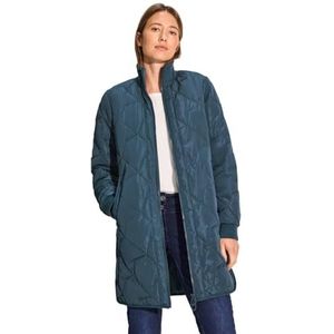 CECIL Dames B101021 Lange Blouson, Dull Teal Blue, XL, Dull Teal Blauw, XL