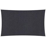 Shadow Comfort® rechthoekige Schaduwdoek - UV Bestendig - Zonnedoek - 400 x 500 x CM - Carbon Black