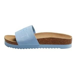 ESPRIT Dames modieus voetbed slipper, 435/PASTEL Blue, 36 EU, 435 pastelblauw, 36 EU