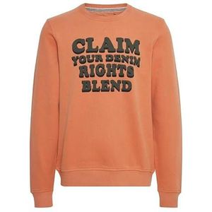 Blend Heren sweatshirt, 161429/Sunburn, S