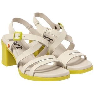 ART 1840 Cannes, damessandalen, Nappa Cream Pistache, 40 EU