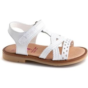 Pablosky Mary 056400 sandalen, Wit, 24 EU