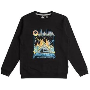 Quiksilver Sweatshirt met capuchon voor jongens, Graphic Crew (pak van 1)