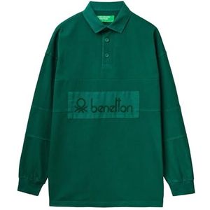 United Colors of Benetton Poloshirt M/L, Groen, XS