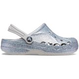 Crocs Baya Clog K voor kinderen, uniseks, Glitter Zilver, 33/34 EU