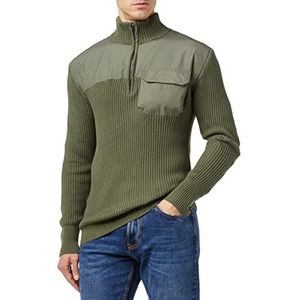 G-STAR RAW Heren Army Half Zip Knit Pullover Sweater, Green (lt Hunter C868-8165), M
