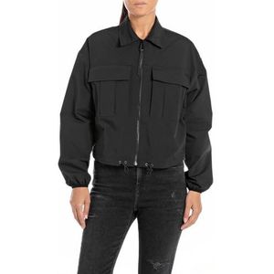 Replay Korte jas voor dames, regular fit, 098 Black, XXS