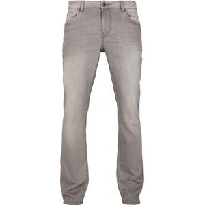 Urban Classics Herenjeans relaxed fit jeans broek, grijs (Mid Grey 02297), 28W x 32L