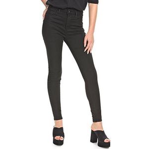Calvin Klein Jeans Dames High Rise Skinny-Pop Black Stretch jeansbroek, zwart, 32W x 32L