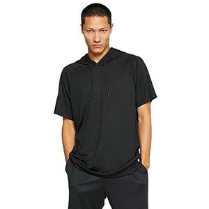 Koton T-shirt met korte mouwen met capuchon, zwart (999), M heren, zwart (999), M