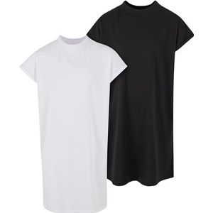 Urban Classics - Uck1910a - Schildpadjurk - Zwart/Wit - Meisjes