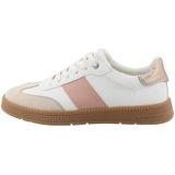 Tom Tailor Dames 9590150003 sneakers, wit-nude, 36 EU, Wit Nude, 36 EU