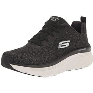 Skechers D'lux Walker-Daily Beauty Sneaker voor dames, Zwart, 36 EU