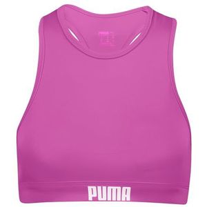 PUMA Swim Women Racerback Top 1P, magenta, M