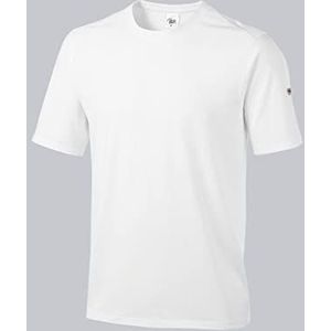 BP 1714-234-21 Essentials Unisex T-shirt, katoen en elastaan, wit, maat S