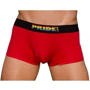 Pride Pride Metro Boxer, maat: L, kleur: rood, 1 stuk