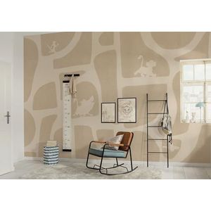 Komar Vlies fotobehang - Disney The Lion King Animals and Shapes - Grootte 400 x 250 cm - behang, kinderkamer, kinderbehang
