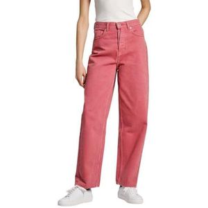 Pepe Jeans - Addison - High Rise Barrel Jeans - Rood - 33W / 30L