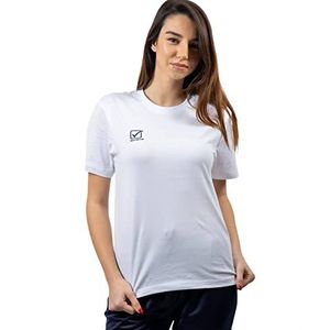 givova T-shirt action, Wit, L