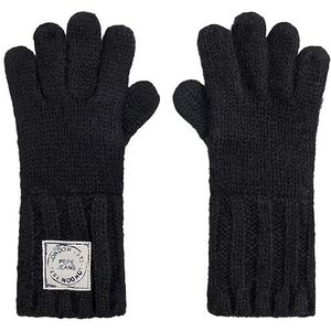 Pepe Jeans Zilde handschoenen voor meisjes, zwart (zwart), L, Zwart (zwart), L