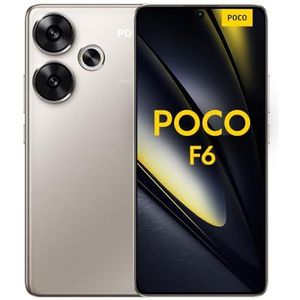 POCO F6 Snapdragon® 8 Gen 3, 120Hz Flow AMOLED display, 90W Turbo Laden, 50MP dual camera met OIS, 8GB+256GB, Golden