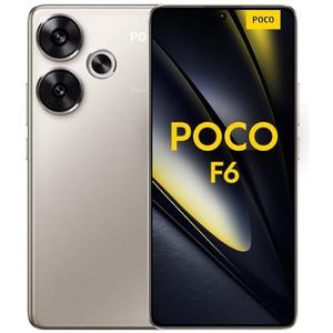 POCO F6 - Smartphone - Goud - 8 GB RAM - 256 GB - 50 MP Dubbele Camera - 120 Hz Flow AMOLED