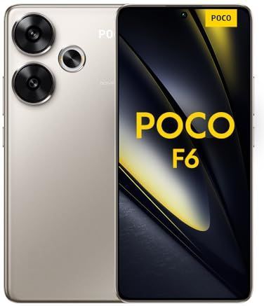 POCO F6 - Smartphone - Goud - 8 GB RAM - 256 GB - 50 MP Dubbele Camera - 120 Hz Flow AMOLED