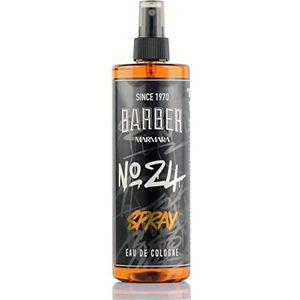 BARBER MARMARA No.24 Eau de Cologne Spray Mannen GRAFFITI 1x 400ml | aftershave voor mannen | Keulen | aftershave mannen | Herenparfums voor heren | Lichaamsspray - kapperszaak - kapper Kolonya | parfums