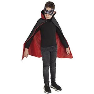 Rubies Superheroe Vampiro set, cape en masker, officiële Halloween, carnaval en verjaardag