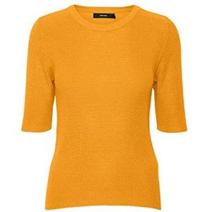 VERO MODA Gebreide damestrui, Radiant Yellow, S