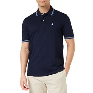 United Colors of Benetton Poloshirt M/M 3WG9J3181, donkerblauw 016, XS heren, donkerblauw 016, XS