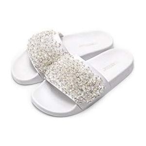 The White Brand L0345, open sandalen met sleehak dames 37 EU