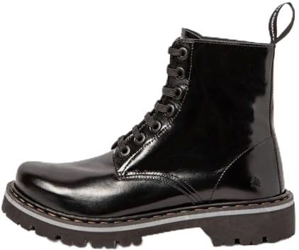 Artunisex. 111661467003_008 Leren enkellaarsjes 1166 Marina bordeaux (36), Leer, Plat, Veters, Casual