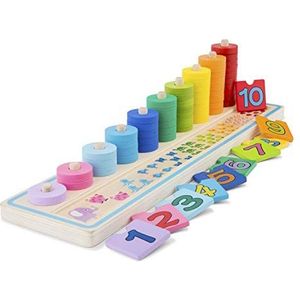New Classic Toys Educatief Spel Leren Tellen van 1 t/m 10 - Speelplezier voor kinderen vanaf 3 jaar!