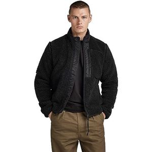 G-STAR RAW Fleece jkt, zwart (dk black D23614-D416-6484), XXL