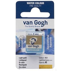 Van Gogh Aquarel Verf, Half Pan, Licht Goud 802