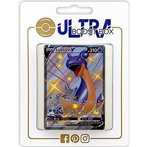 Lokhlass V (Lapras V) SV110 Glittering Full Art Shiny - Ultraboost X Epée et Bouclier 4.5 Destinées Radieuses - Doos met 10 Franse Pokemon kaarten