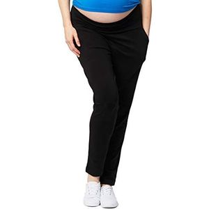 Cake Maternity Dames Relaxed Soft Ponte Pant, Zwart, Klein