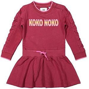Koko Noko meisjesjurk, bordeaux, 6 Maanden