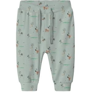 NAME IT heren nbmjingo broek, Aqua Gray, 80